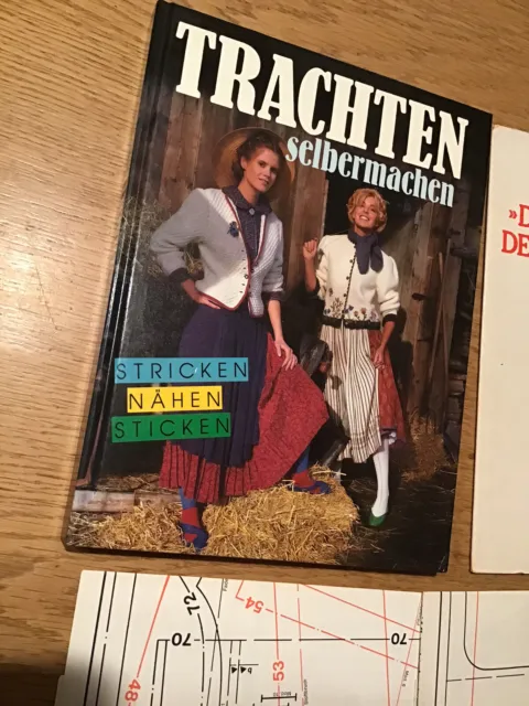 Buch, Trachten selber machen, Stricken nähen Sticken, 1986 Augsburg