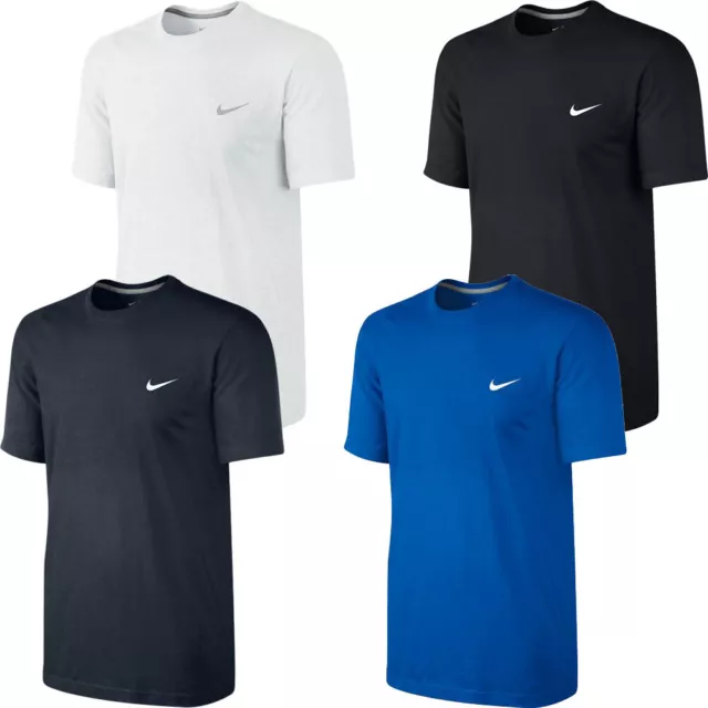 Nike Mens T Shirt T-Shirt Embroidered Logo Shirt Tops Short Sleeve Shirts Tee