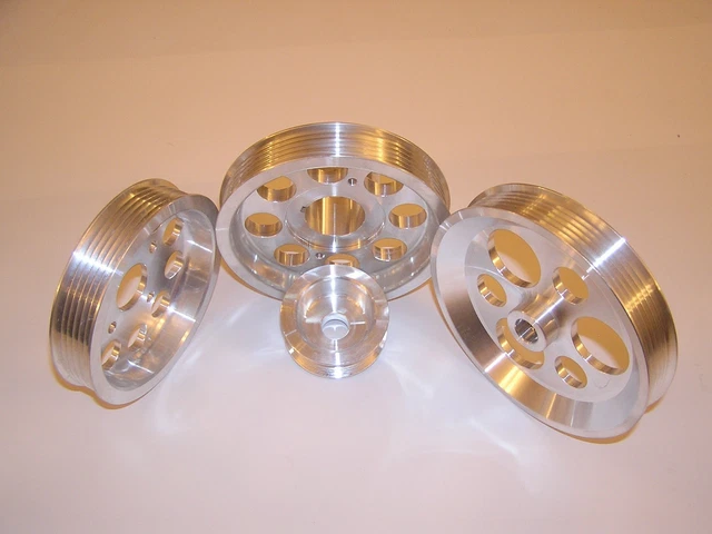 UD Pulley set fits Lexus GS300 IS300 SC300 Toyota Supra 98-03 3.0L DOHC 24V