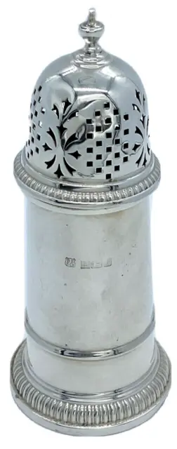 Sterling Silver  Antique Sugar Sifter -  Made in England 1926.