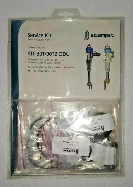 Scanjet Service Kit Genuine Spare Parts 30T/90T2 Odu Complete O-Ring Kit Drive