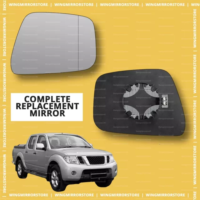 Drivers Side Mirror XYZ Parts Electric Wing Door Mirror With Indicator – Chrome Cover For Nissan Navara D40 2008-2016 Right Side 2008-2016 Navara Mirror