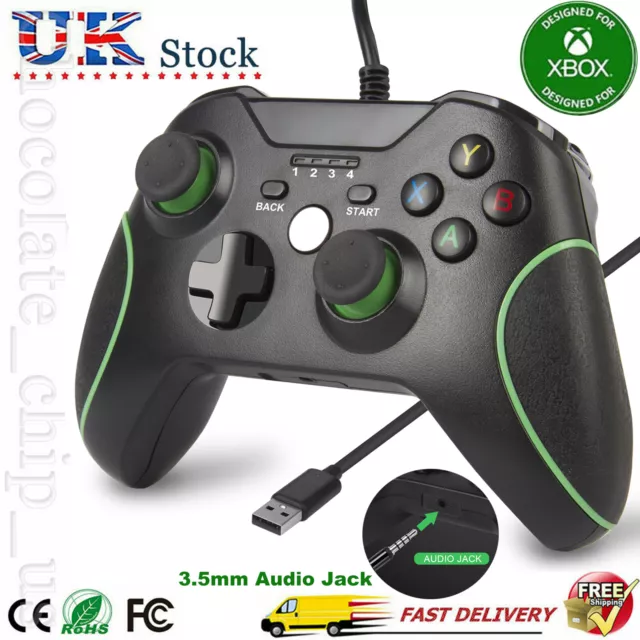 USB Wired Controller For Microsoft Xbox One S/X/E Series X S PC Windows Gamepad