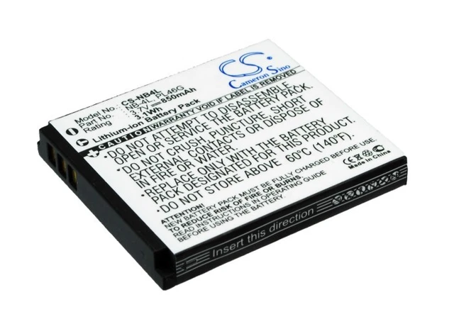 Batteria 3,7 V per Canon PowerShot SD1000, IXY 410F, Digital IXUS WIRELESS Li-ion