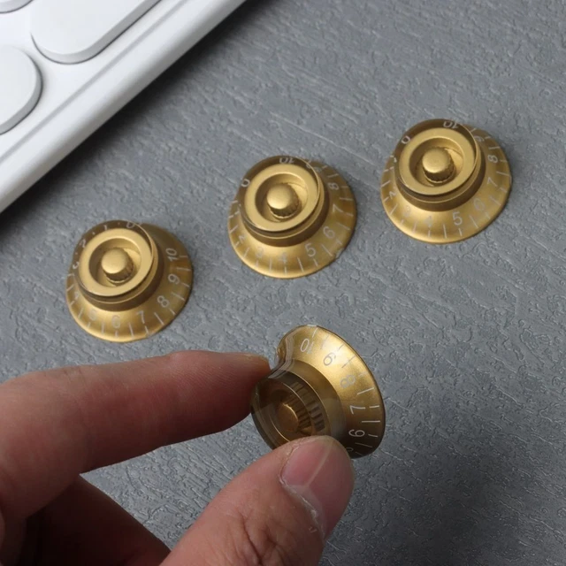 Chapeau Forme Bouton Contrôle de vitesse de guitare électrique For Les Paul LP 4