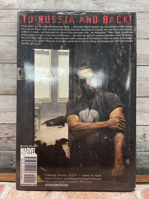 THE PUNISHER Max Vol 2 HC Hard Cover GARTH ENNIS - Mature Readers- Marvel 2