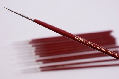 Corel Corel PN111-000 Pennello misto Vaio punta tonda n.000 per modellismo 1pz 