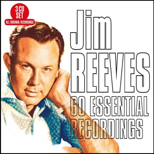 JIM REEVES (3 CD) 60 ESSENTIAL Recordings D/Remaster CD ~50's 60's COUNTRY *NEW*