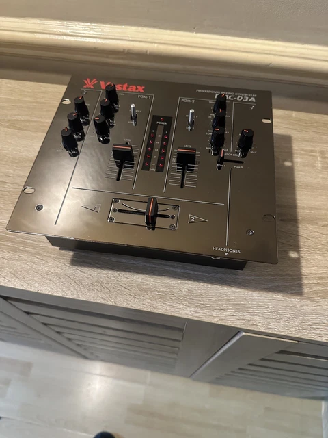 VESTAX PMC 03A Professional DJ Mixer Boxed Good Condition