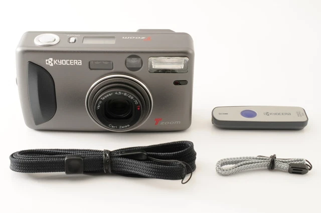 Kyocera T Zoom / Yashica T4 - Appareil Photo Argentique Compact - 35 Mm - Testé