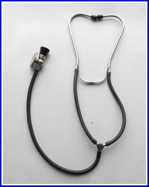 Vintage Old Medical Doctor Tool Classic Stethoscope #20123