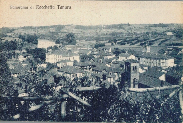 Asti Rocchetta Tanaro panorama F. piccolo  spedita