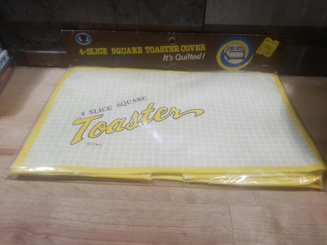 Dora May 4 Slice Toaster Cover Embroidered 1980’s Vintage Original Very Rare!!!! Dora May 4 Slice Toaster Cover Embroidered 1980’s Vintage Original Very Rare!!!!