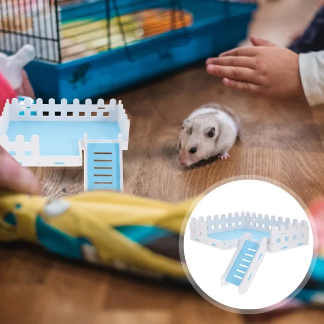 Hamster-Kletterleiter Bambus Spielzeug Für Haustiere Plattform Hamsterkäfige