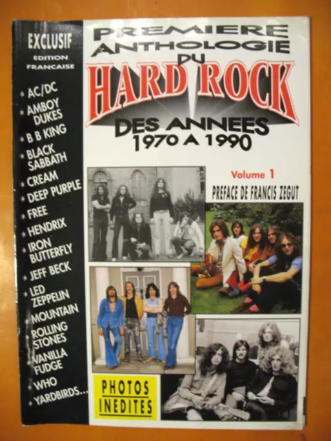 Première anthologie du Hard Rock Vol 1 des années 1970 à 1990 du 2ème tri 1996