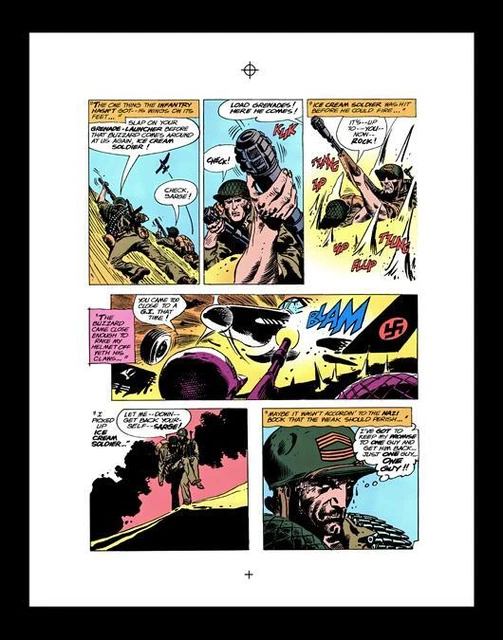 Joe Kubert Our Army at War #128 Rare Production Art Pg 13