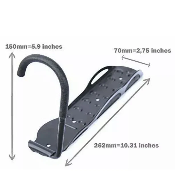 1x BIKEHAND Bike Hanger, Heavy Duty Bicycle Wall Hook Mount Holder for Garage/Sh
