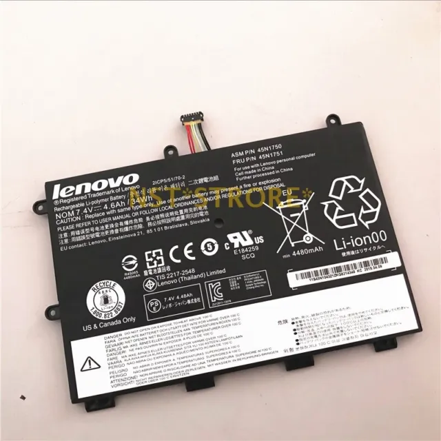 For   ThinkPad Yoga 11E Genuine New Laptop Battery 45N1751 7.4V