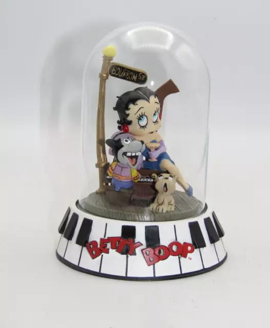 Betty Boop "Bourbon Street" Glass Dome  1995 Numbered Sculpture