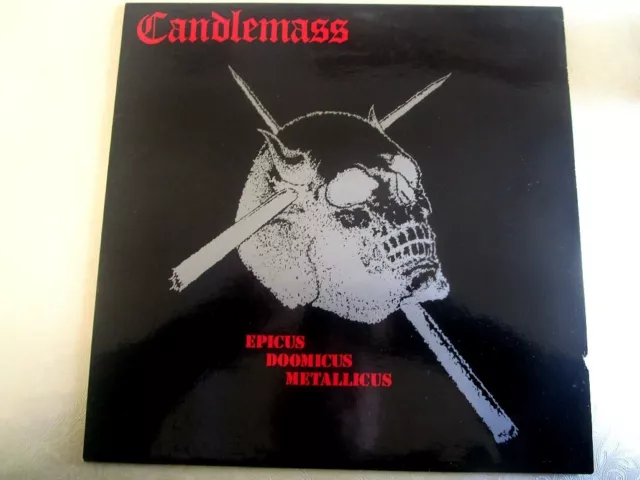 CANDLEMASS Epicus Doomicus Metallicus – Black Dragon - 1st. Press 1986