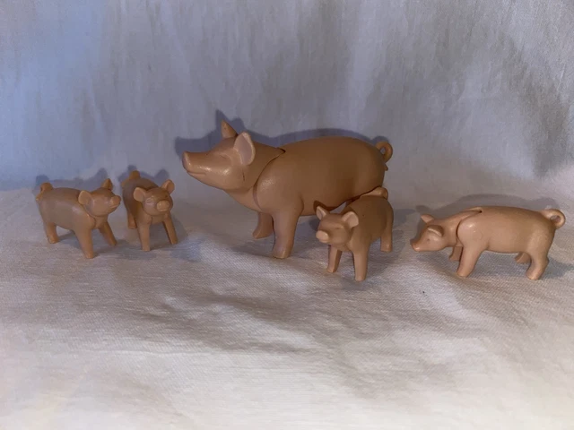 PLAYMOBIL LOT ANIMAUX de la ferme poule coq poussins cochons poney Anne PLAYMOBIL LOT ANIMAUX de la ferme poule coq poussins cochons poney Anne