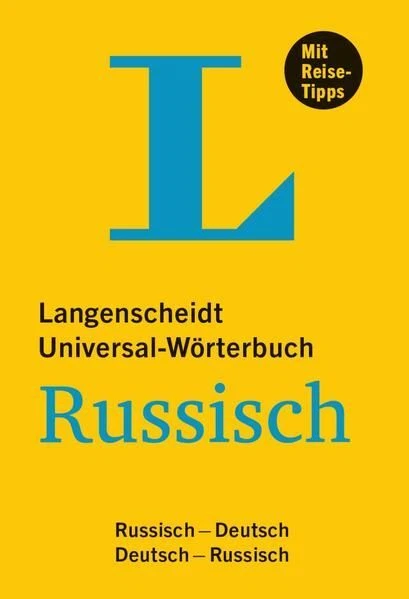 Langenscheidt Universal-Wörterbuch Russisch - mit Tipps für die Reise Russisch-D