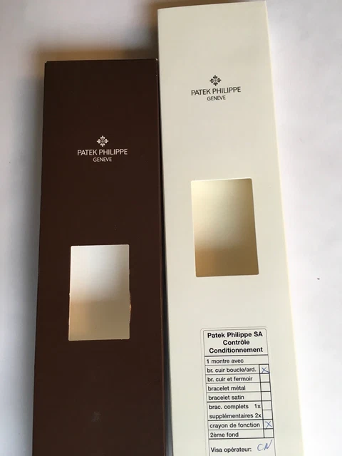 Patek Philippe Geneve Brown Watch Shipping Box for 5135G