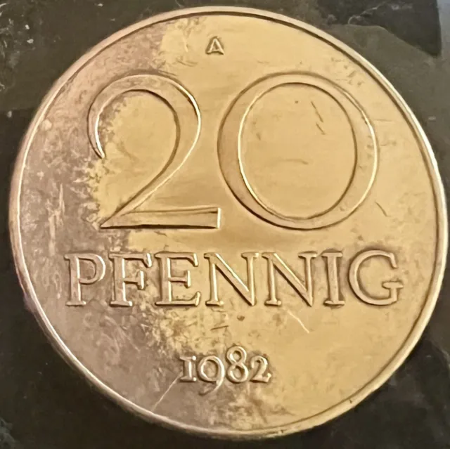 DDR 20 Pfennig 1982