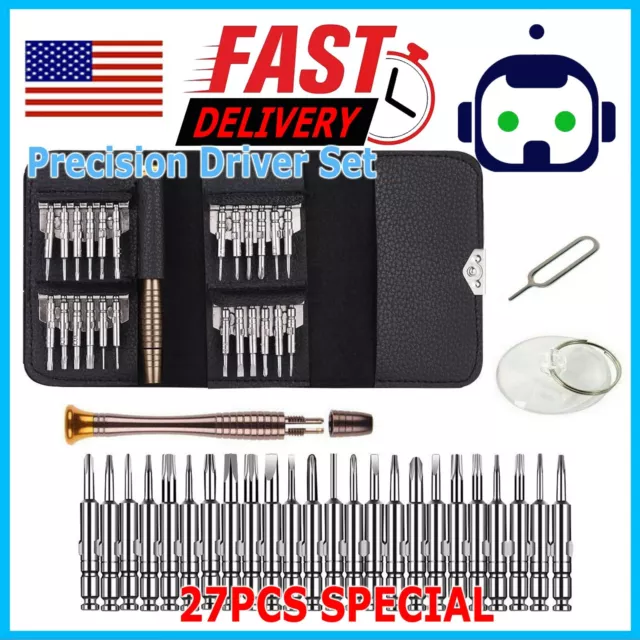 27 in 1 Mobile Phone Screen Opening Repair Tools Kit Screwdriver Set for iPhone