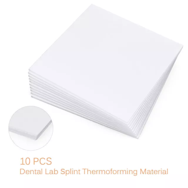 1.0/1.5/2.0mm Dental Lab Vacuum Forming Hard Splint Thermoforming Material 3