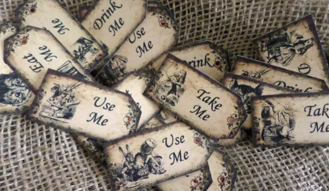 Alice in Wonderland... 'Eat Me'...'Drink Me'... 'Take Me'...'Use Me'... Tags