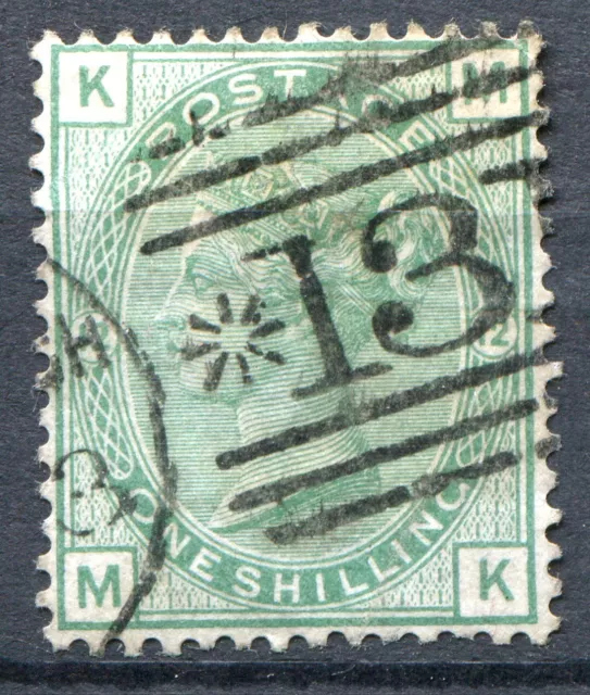 (881) Very Good Used Sg150 Qv 1/-  Green Plate 12