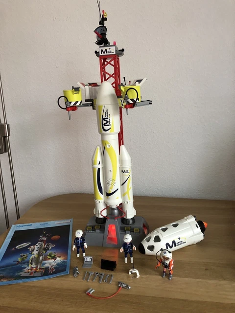 Playmobil 9488 Mars-Rakete mit Startrampe Lichteffekte Sound Space Weltall