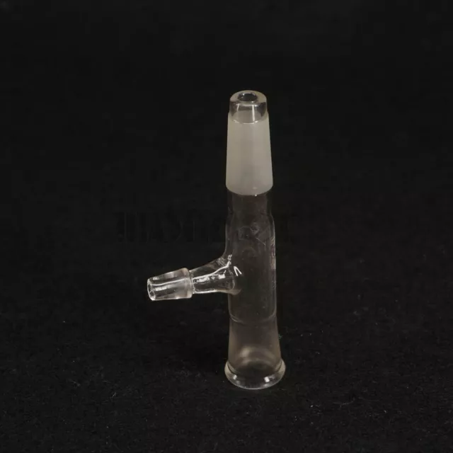 14/23 Ground Joint Female to Male Lab Glass Transfer Gas Adapter Glassware