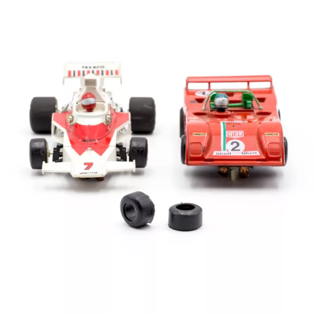 Polistil Tires slot car F1 Can Am Evolution 10 Front 1:32 Policar