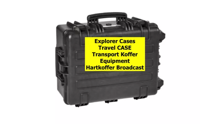 Explorer Cases Travel CASE Transport Koffer Equipment Hartkoffer Broadcast