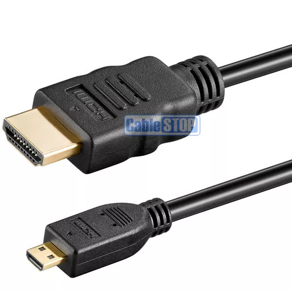 4K HDMI to Micro HDMI 1.5m Lead ULTRA HD 2160p Tesco Hudl Kindle Cable A to D