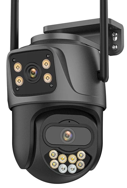 caméra de Surveillance extérieure PTZ IP Wifi 12 MP 3 X 4 mb Auto TRack Zoom