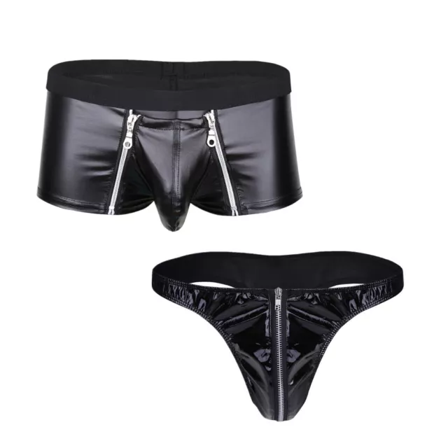 Men Invisible See Through Lingerie Underwear C-string Brief Thong