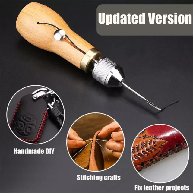 Speedy Stitcher Sewing Awl Tools Kit for Leather Sail & Canvas Heavy Repair