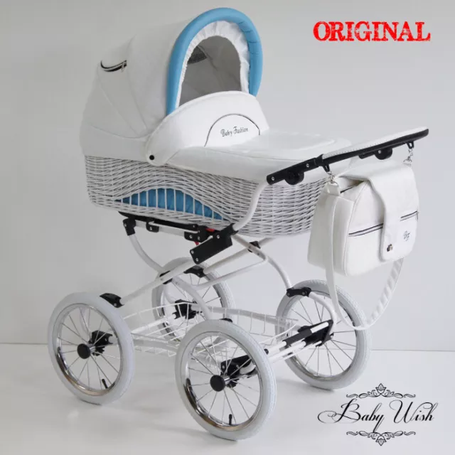 Scarlett Osier ,Landau Baby Fashion 3in1 Nacelle+Poussette +Siège Auto