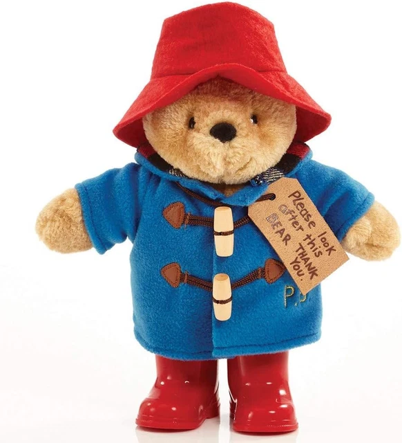 Rainbow Designs Classic Paddington Bear with Boots - 25cm Standing Plush - Soft