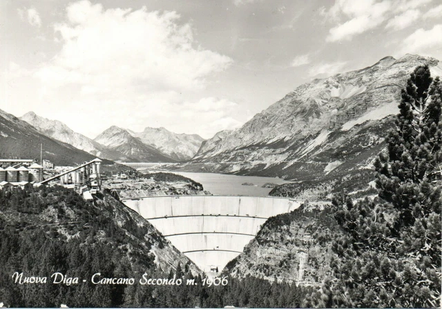 Diga - Cancano -Sondrio - 1957