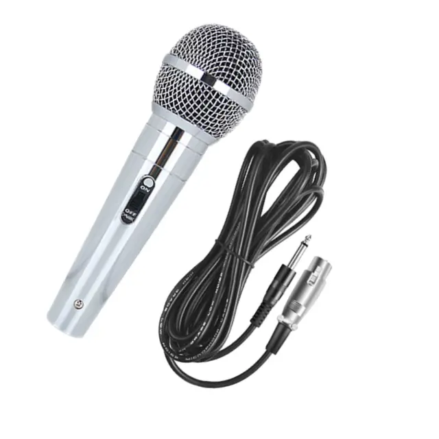 Micro karaoké Portable, Système de Microphone sans Fil avec Récepteur  Rechargeable, Microphone Dynamique Portable avec Affichage LED, pour  Chanter Le Discours de Mariage sur Scène (Or)