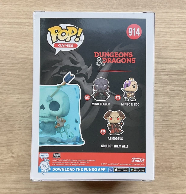FUNKO POP GAMES Dungeons & Dragons Gelatinous Cube WonderCon 914