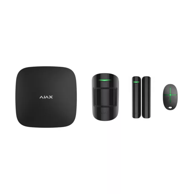 Ajax Kit antifurto wireless HUB2 + GSM(4G) + LAN + SENSORI - foto verifica - ner