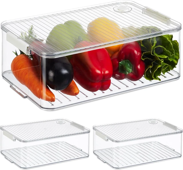 MINUS ONE Set di 3 contenori per ingredienti, contenori per