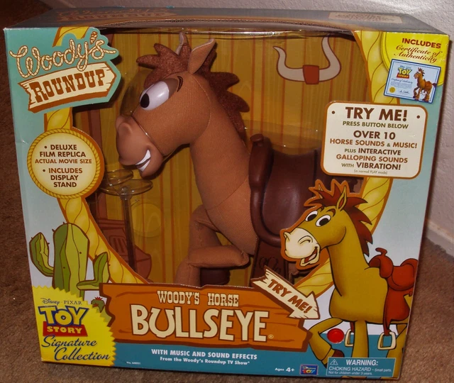 TOY STORY BULLSEYE Woody's Roundup HORSE THINKWAY Sounds LIFESIZE