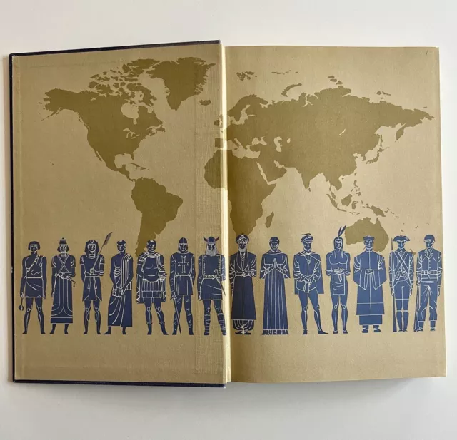 Vintage 1957 Rand McNally Atlas of World History by R R Palmer, Princeton VG 3