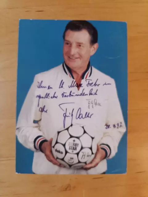 Fritz Walter - Nationalspieler - 1.FC Kaiserslautern - Weltmeister 1954